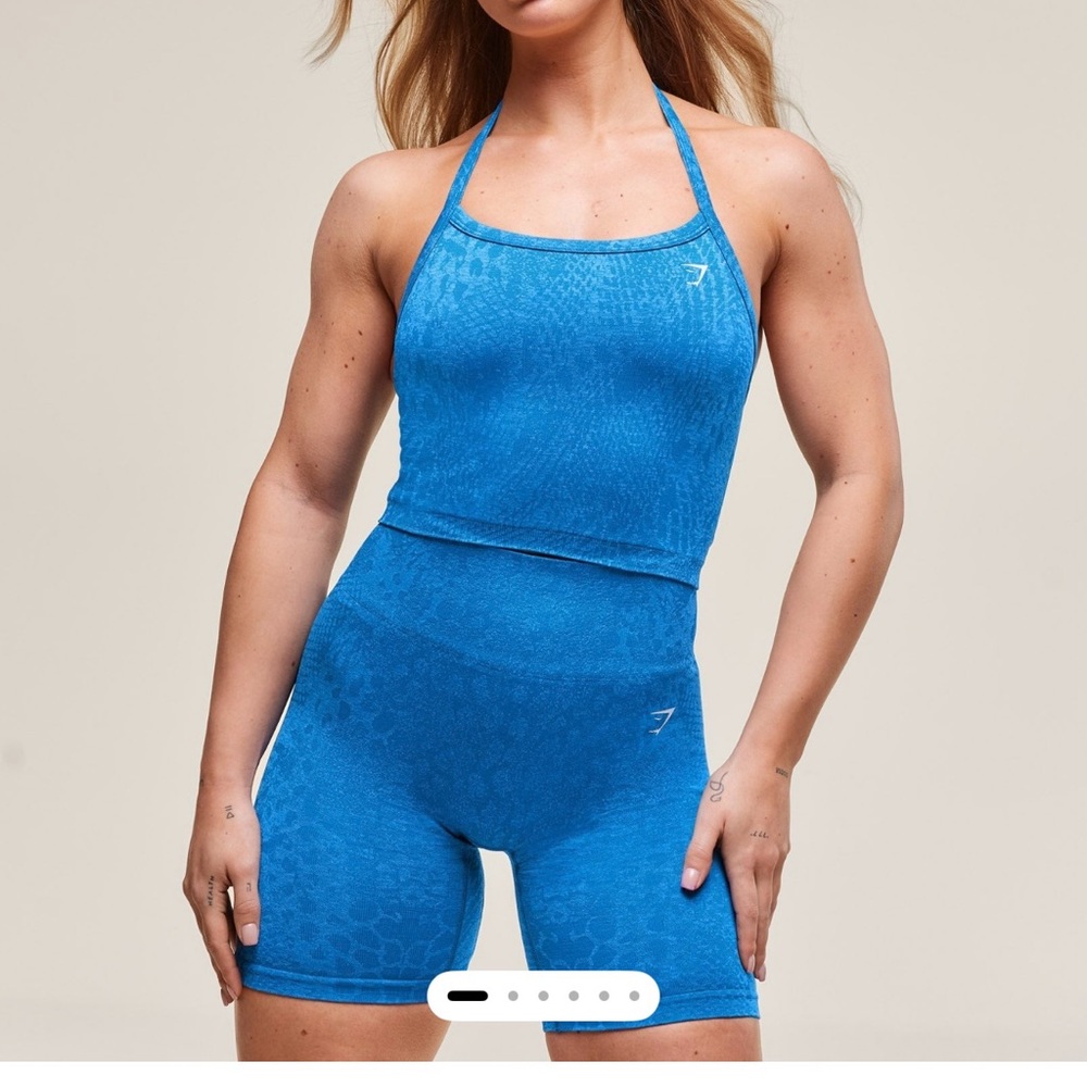 Gymshark Blue Tank Top